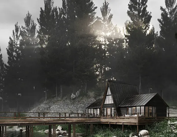 Forest house