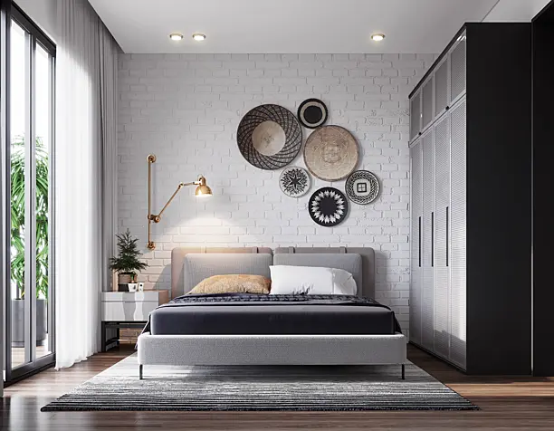 Bedroom in Chalet