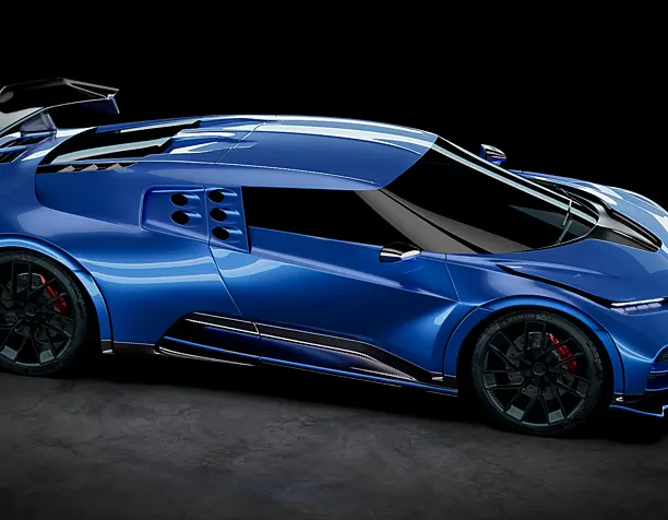 Bugatti Centodieci 2020 Studio