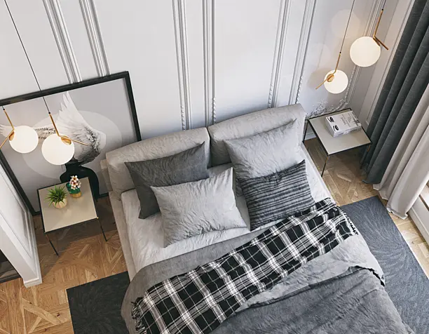 White bedroom