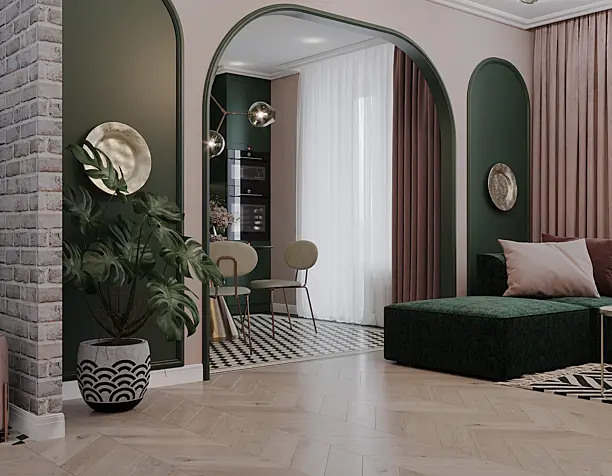 Memphis  living room