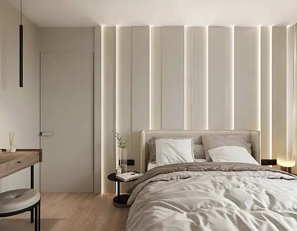 Pastel bedroom