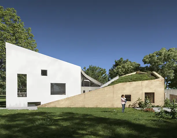Stonecrop House (выполнено по референсу)