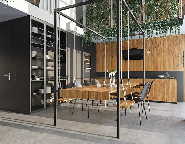 Two-level apartment