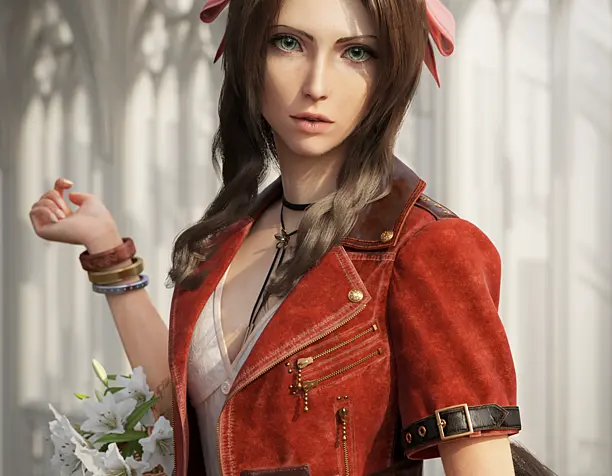 The flower girl