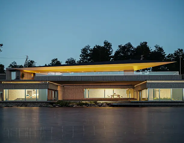 Japan Lake House(сделано по референсу)