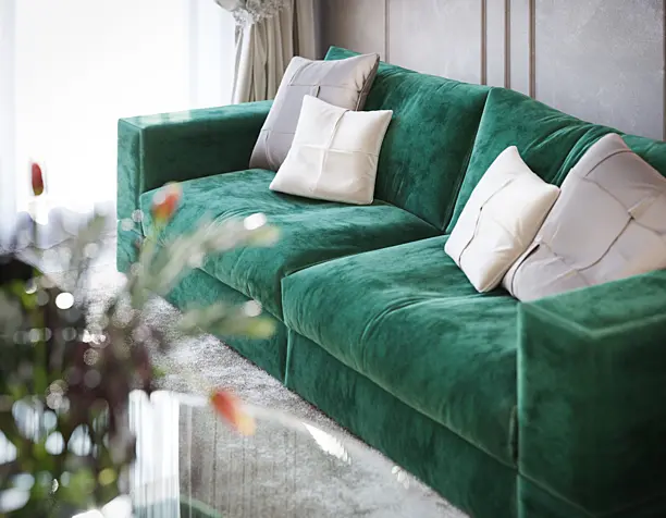 LIVING ROOM: ART DECO