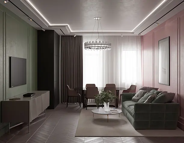 Neoclassic living room