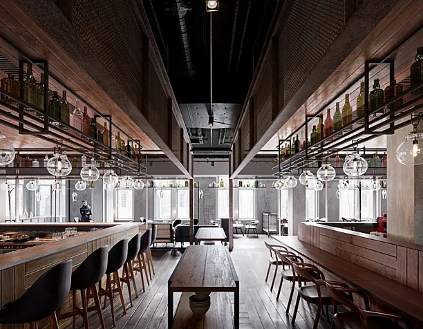 Mercato / Neri & Hu Design and Research Office (сделано по референсу)