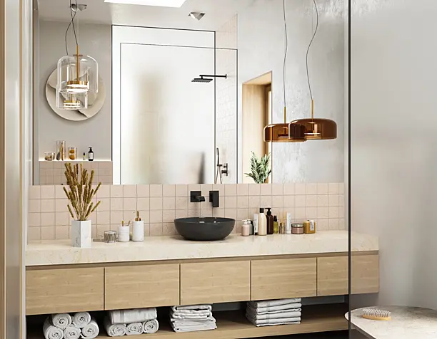 Bathroom sun