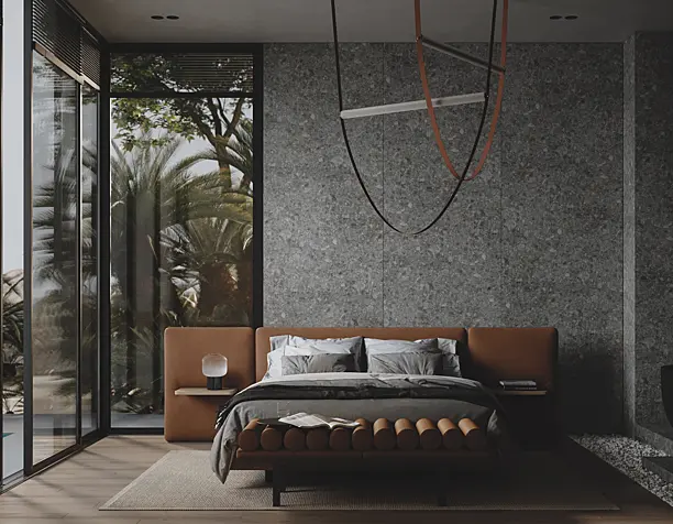 Tropical bedroom