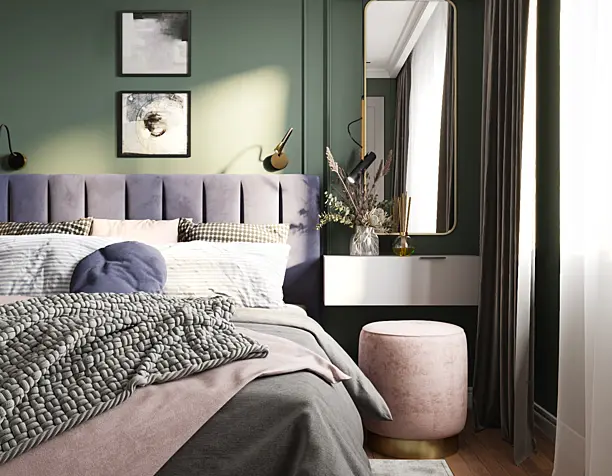 Cozy bedroom