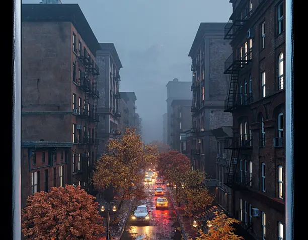 CGI New York In The Fog 3D