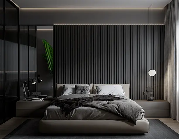 Bachelor bedroom