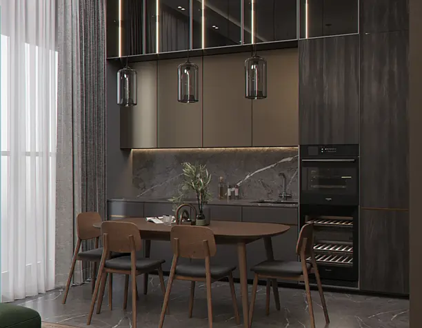 Modern apartment on Arbat, I / Квартира на Арбате