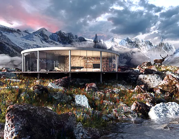 House in Scandinavia