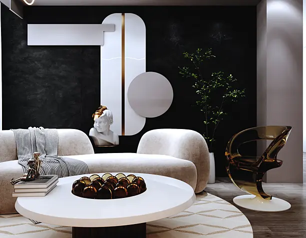 Geometric Space Guestroom