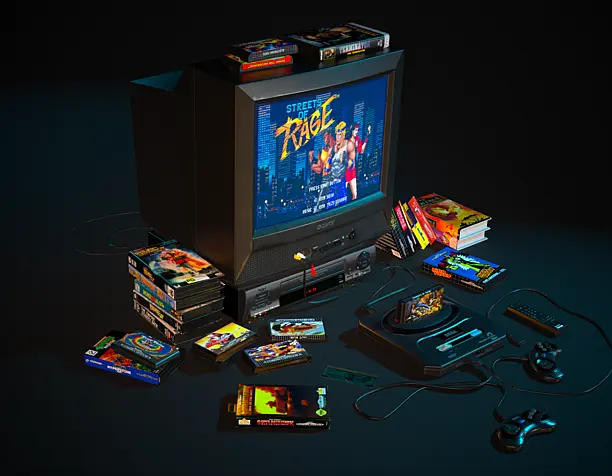 Game ready PBR RetroSet