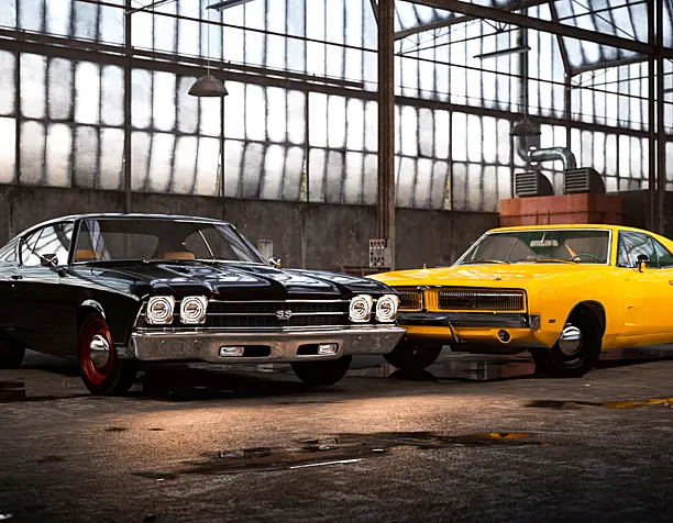 Dodge Charger/Chevrolet Chevelle SS 1969