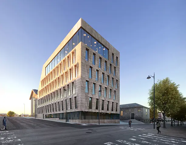 Bodø Town Hall (Archdaily) (сделано по референсу)