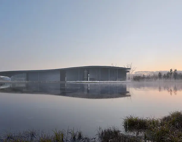 Art Museum in Jining, Shandong (сделано по референсу)