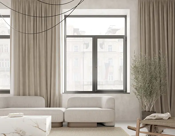 Gray and wood