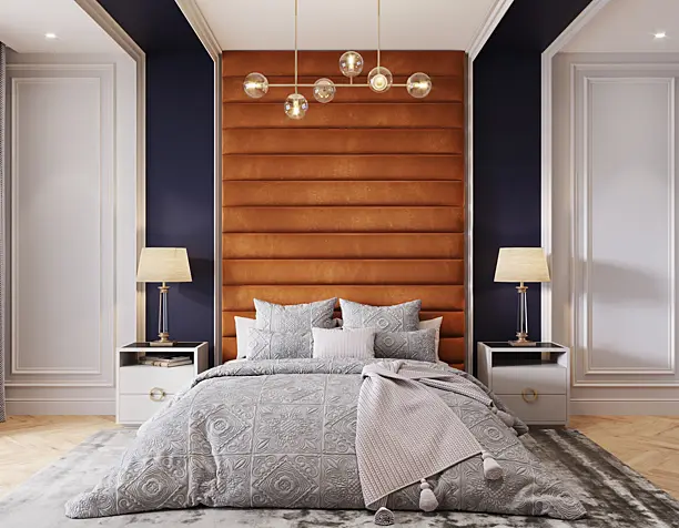 Orange Bedroom