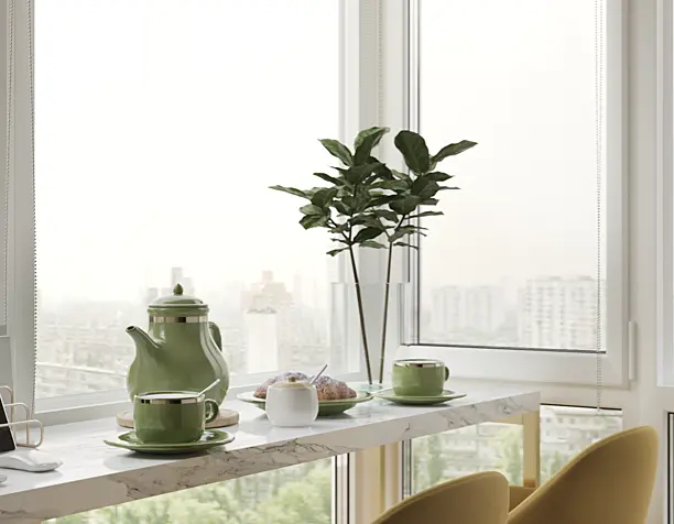 Kitchen and balcony
