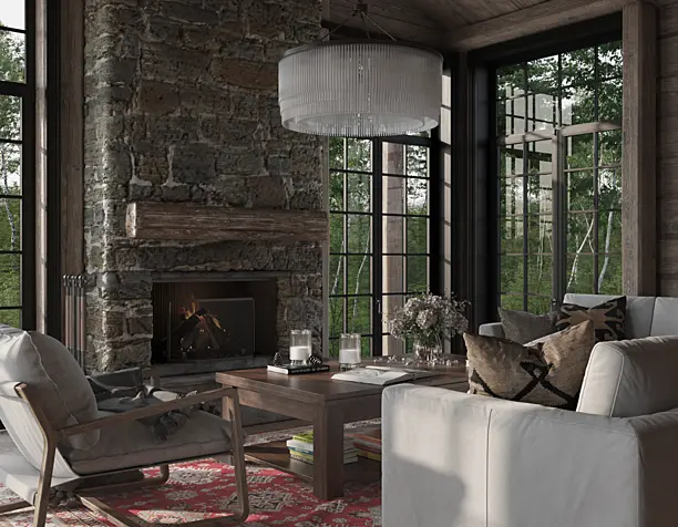 Chalet in the wood