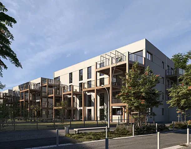45 Housing Units in Nantes (сделано по референсу)