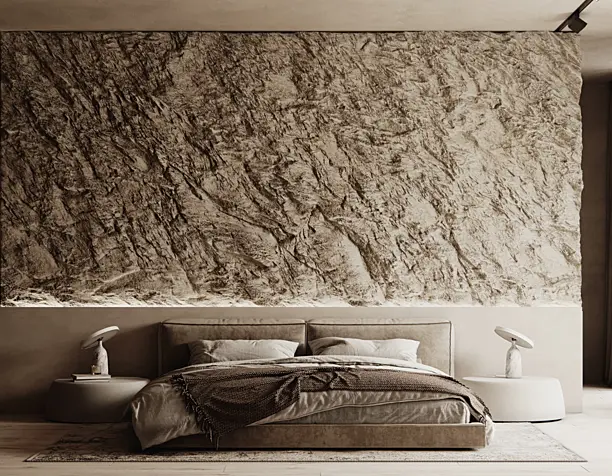 Bedroom in beige