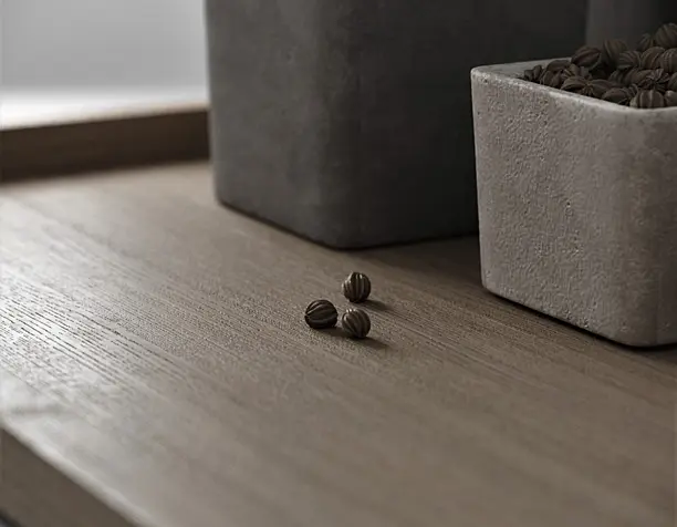 above wood