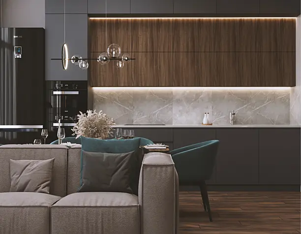 Kitchen-living room for Moscow