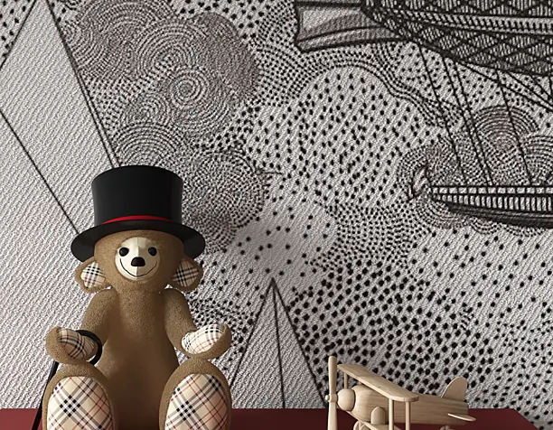 Stories memory. Children's room