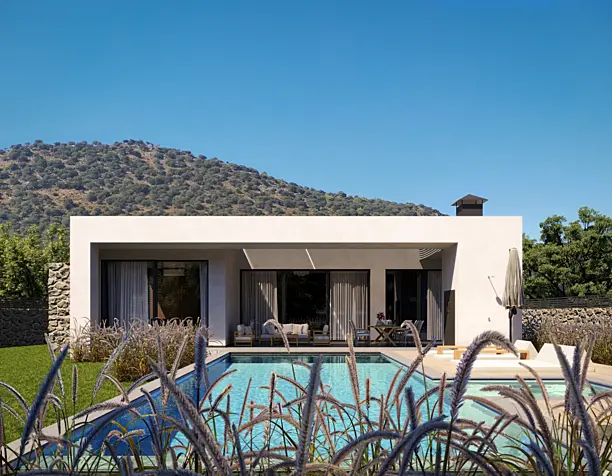 Villa in Turkey  (сделано по референсу)