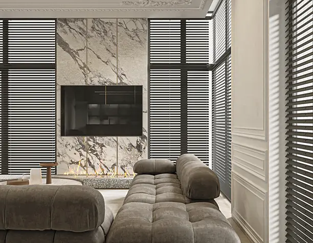 Tetris Hall 191 Modern Classic Living Room