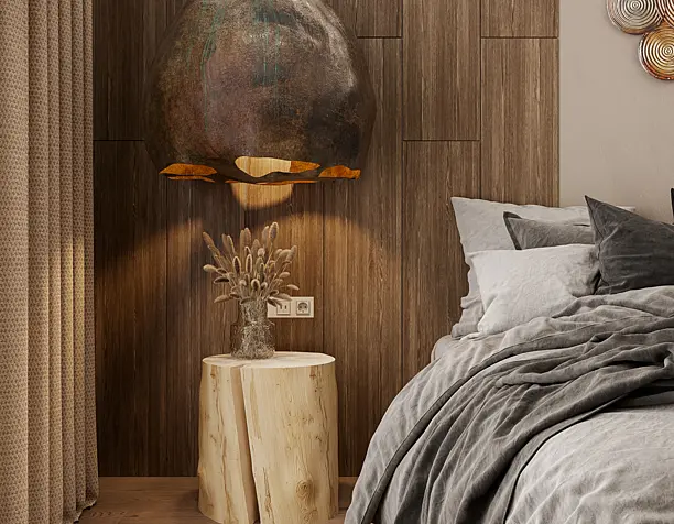 Bedroom. Wabi Sabi.