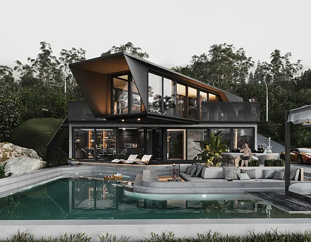 Nature Hub House by NSV Architects