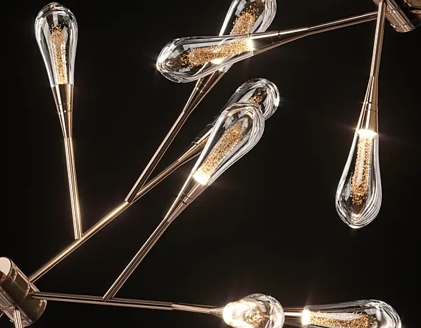 3D model of ceiling lamp  FIAL Chandelier