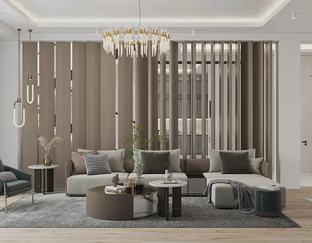Living room in modern style/Гостиная в современном стиле
