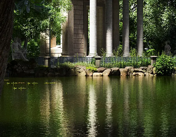 Villa Borghese (сделано по референсу)