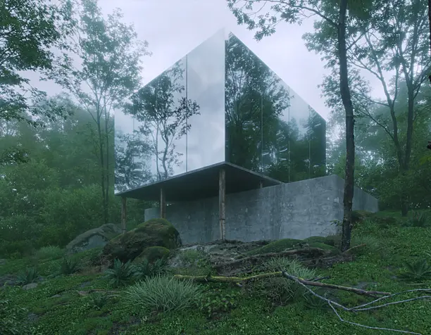 GREEN AND FOG