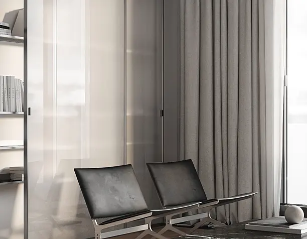 Warm living room