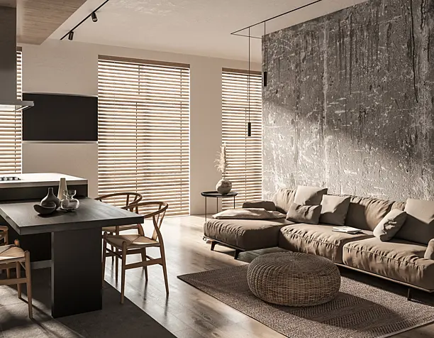 Apartment in Moscow by Ksenia Ivanova (сделано по референсу)