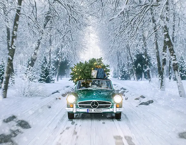 dashing through the snow