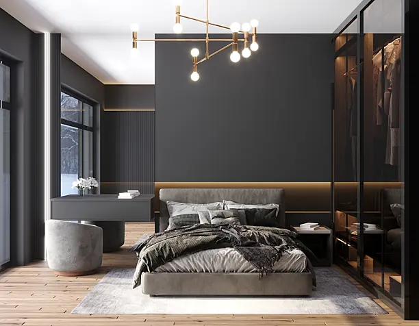 Hi tech bedroom