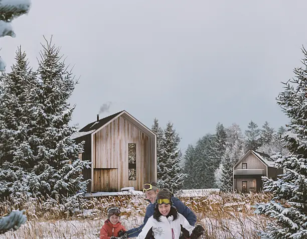 Winter Day with Family
