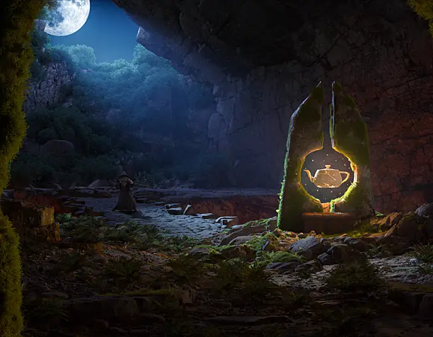 Cave of Ancient 3d Artists