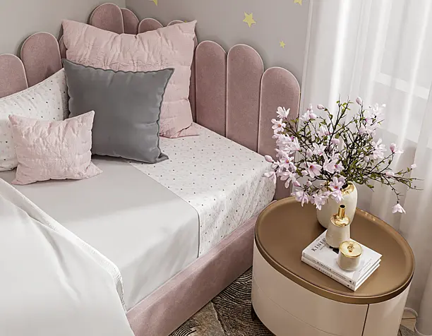 Girl bedroom design by Adil