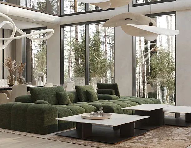Apartments in the forest